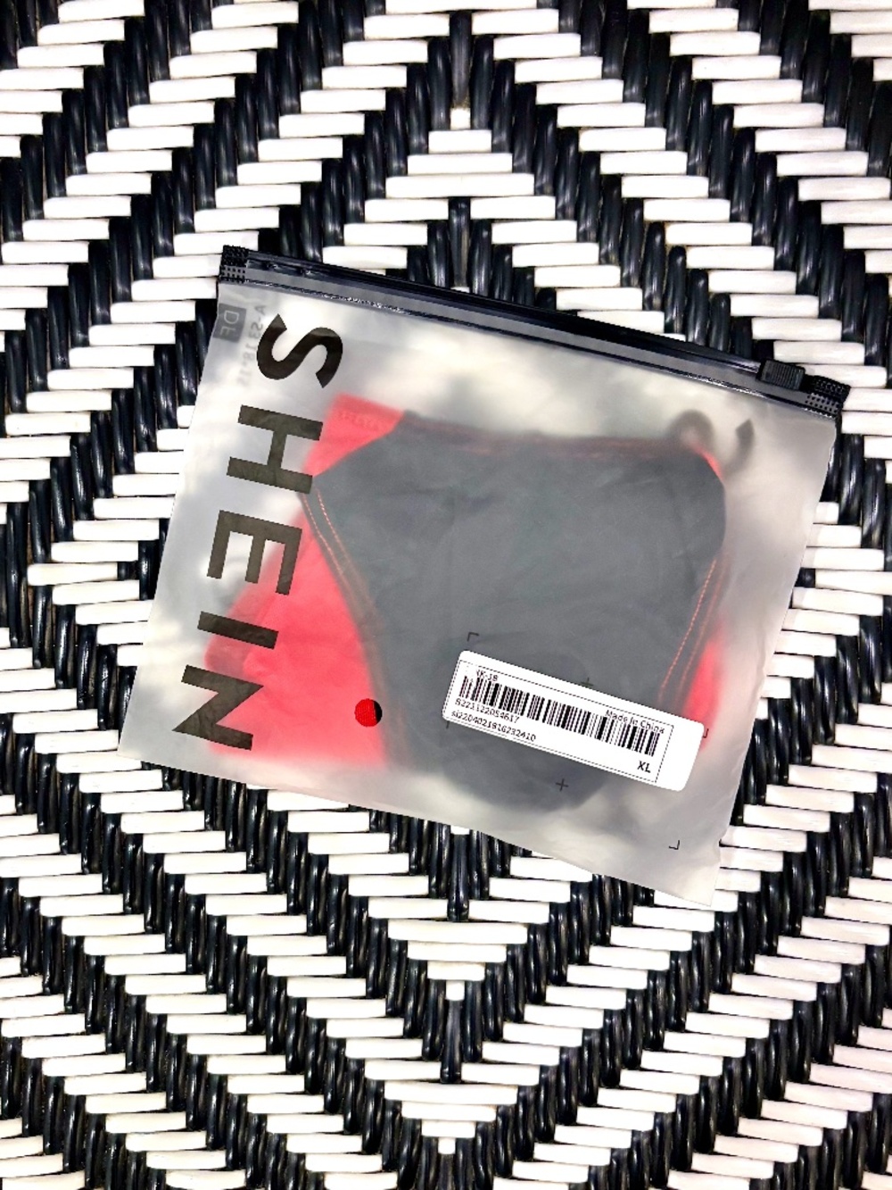 Shein New Mens Red And Black Semi-Sheer Brief Underwear - Picture 14 of 14